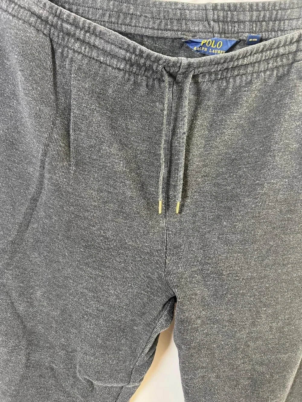 Polo Ralph Lauren Charcoal Gray Fleece Sweatpants XXL Casual Lounge